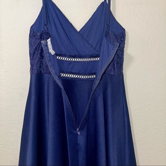 Francesca’s NWOT Blue Rain Dress - Picture 6 of 6